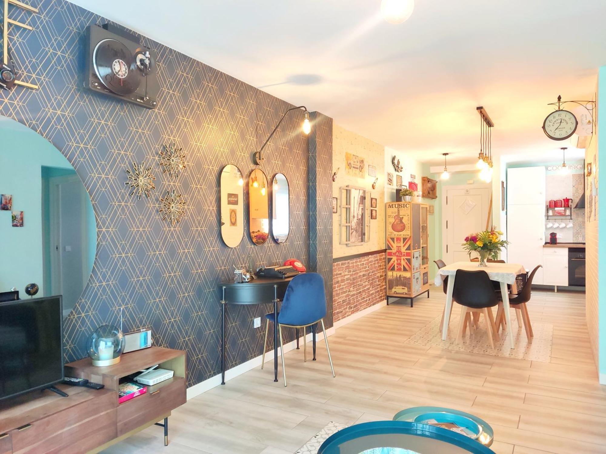 80S Loft Vintage 15' Malaga Airport Free Guest Parking Apartman Alhaurín de la Torre Kültér fotó
