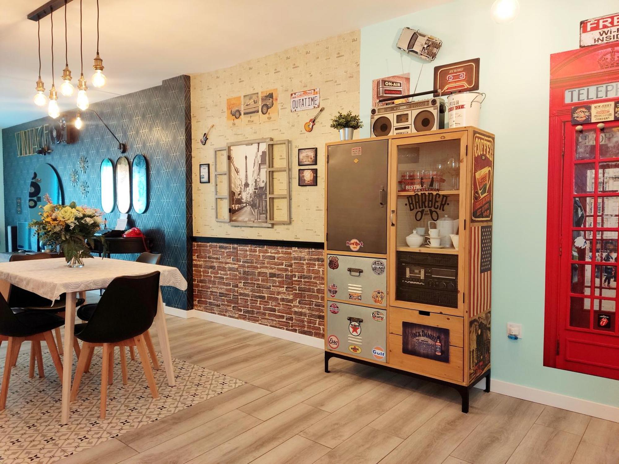 80S Loft Vintage 15' Malaga Airport Free Guest Parking Apartman Alhaurín de la Torre Kültér fotó