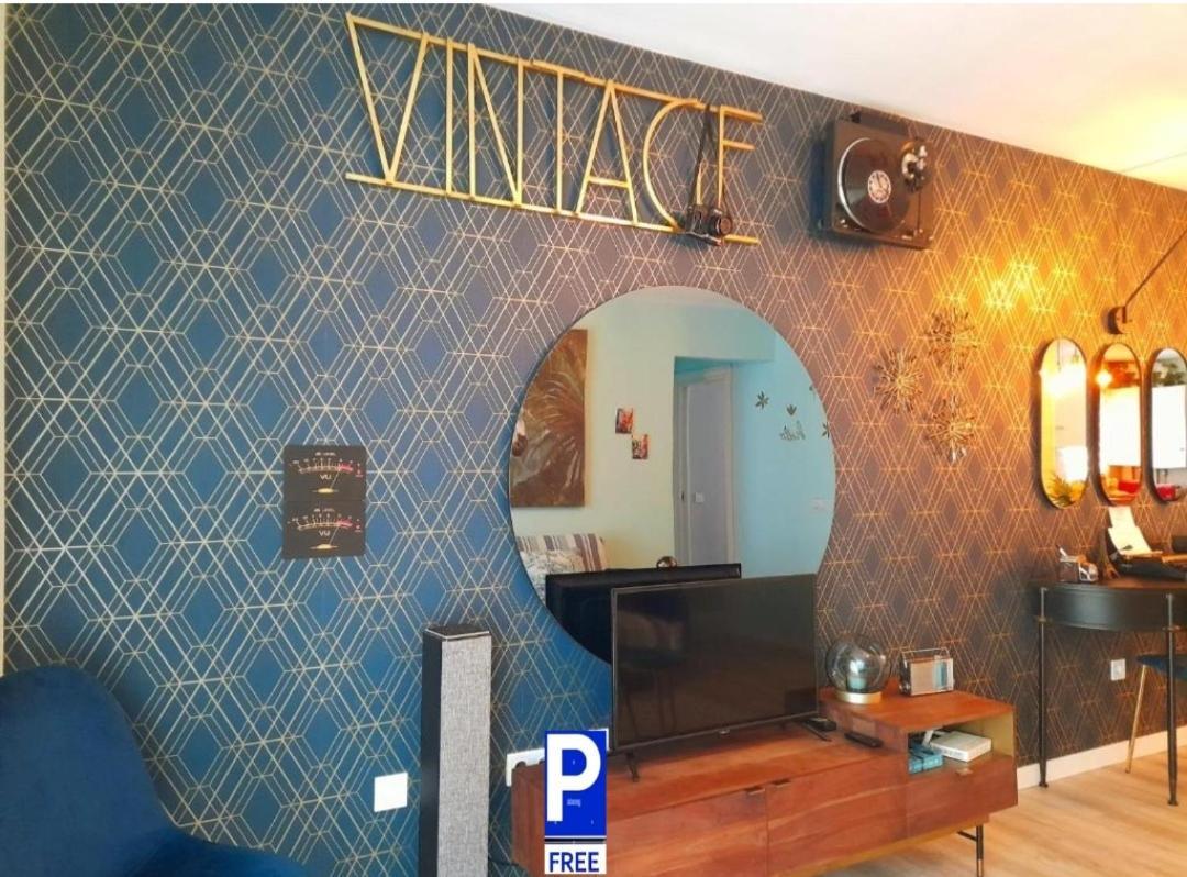 80S Loft Vintage 15' Malaga Airport Free Guest Parking Apartman Alhaurín de la Torre Kültér fotó